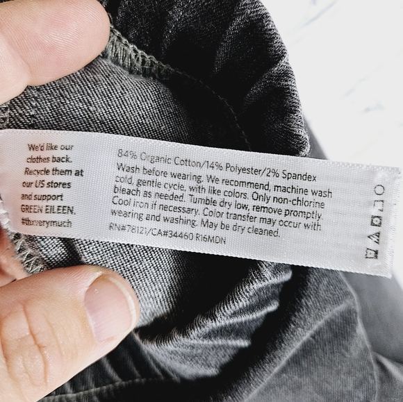 EILEEN FISHER | pullon slim fit organic cotton stretch jeggings - Picture 8 of 8